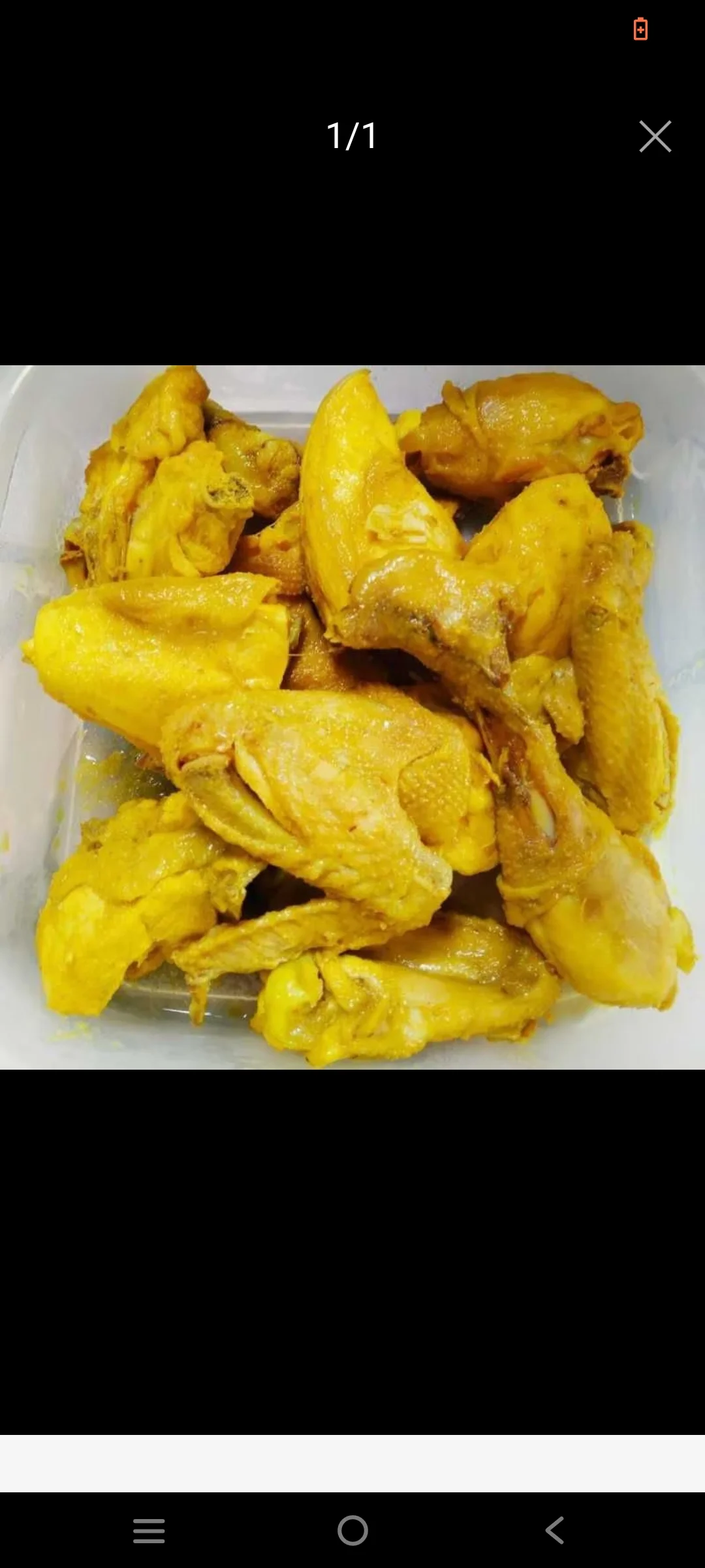Ayam ungkep bumbu kuning