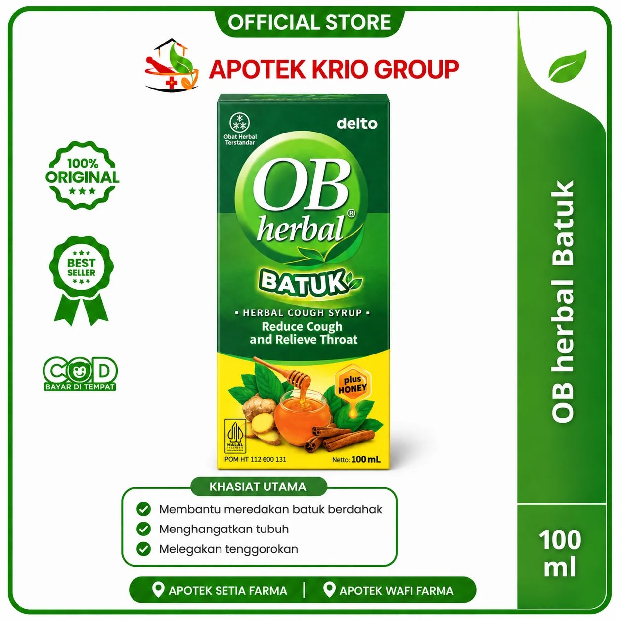 OB HERBAL DEWASA 100 ML