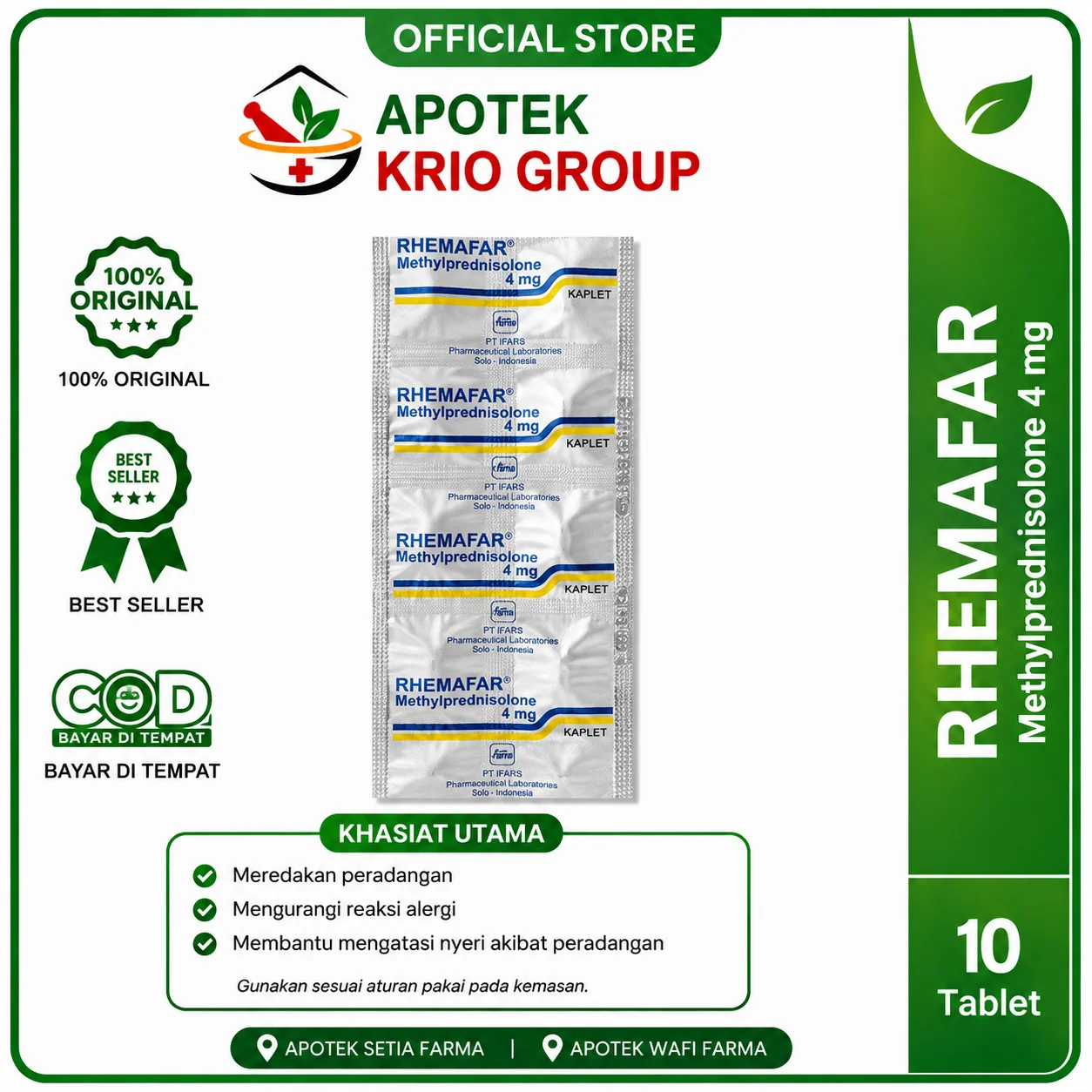 RHEMARAF 4MG