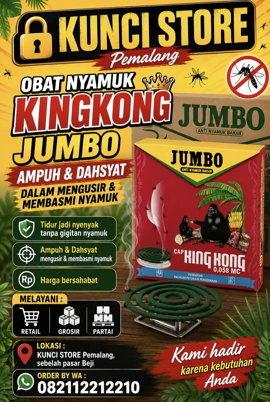 Obat Nyamuk Kingkong