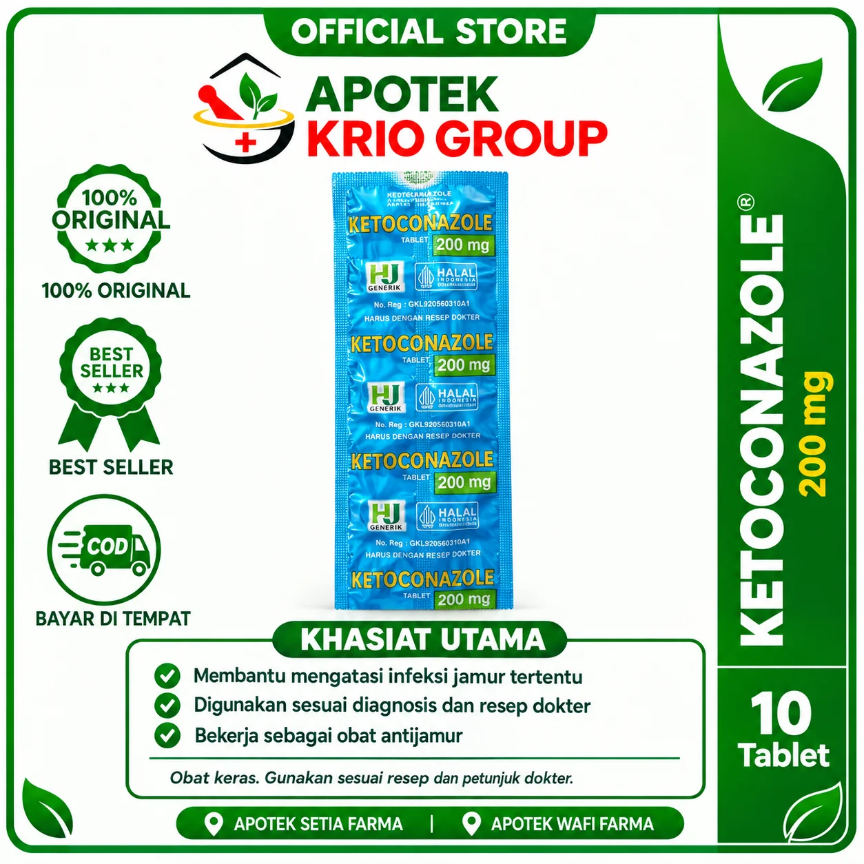 KETOCONAZOL HJ