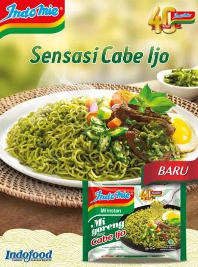 Indomie Goreng Cabe Ijo