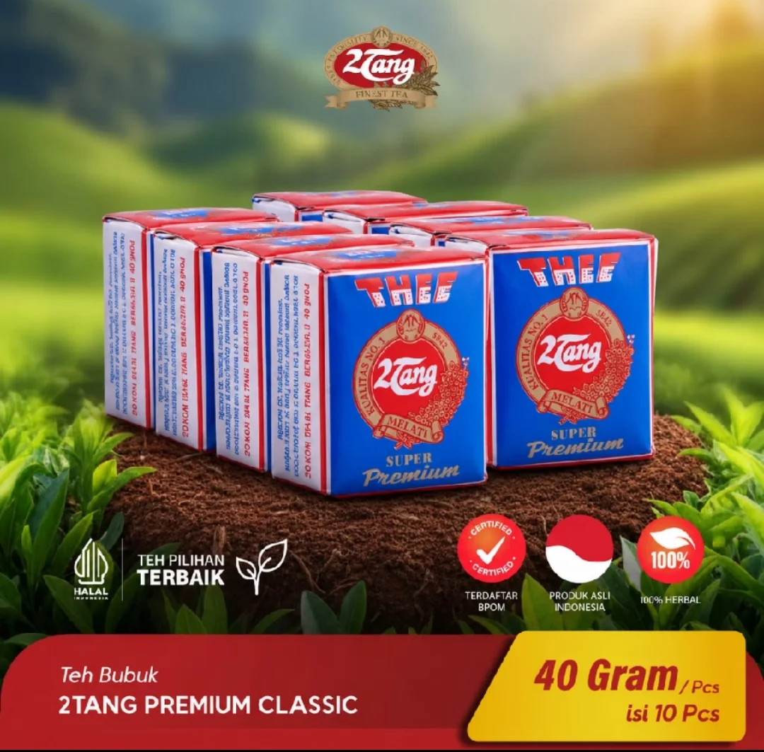 Teh 2 Tang Premium Tubruk