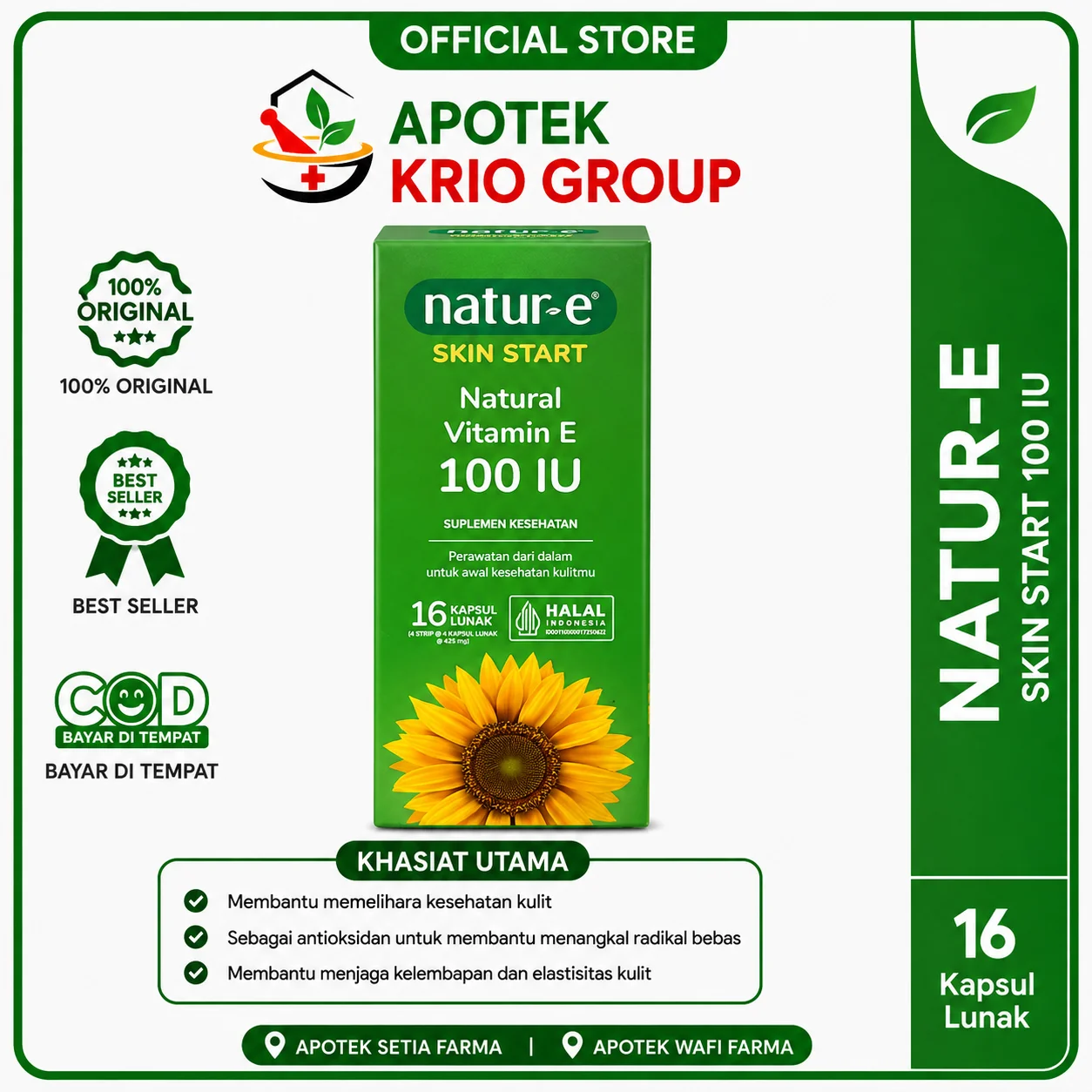 NATUR E 100 UI