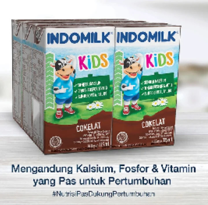 Indomilk Kids 115ml Coklat